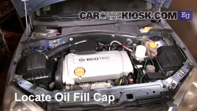 2005 Opel Combo C CNG 1.6L 4 Cyl. Oil Add Oil